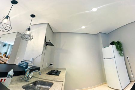 Apartamento à venda com 24m², 1 quarto e sem vaga Apartamento à venda com 24m², 1 quarto e sem vagaÁrea comum - Salão de festas