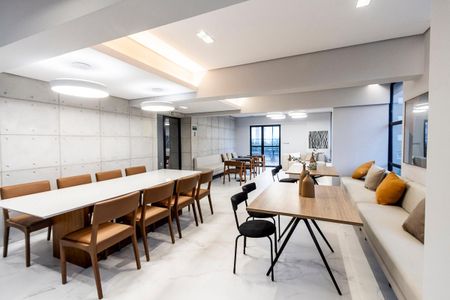 Studio para alugar com 30m², 1 quarto e sem vaga Studio para alugar com 30m², 1 quarto e sem vagaSalão de festas