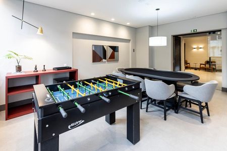 Studio para alugar com 30m², 1 quarto e sem vaga Studio para alugar com 30m², 1 quarto e sem vagaSala de Jogos