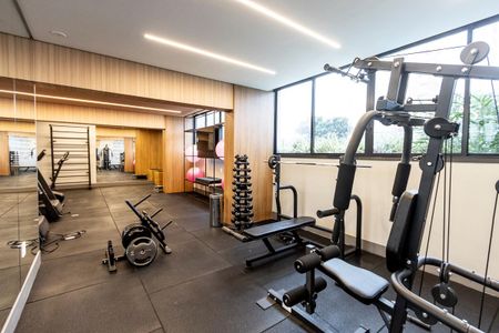Studio para alugar com 30m², 1 quarto e sem vaga Studio para alugar com 30m², 1 quarto e sem vagaAcademia