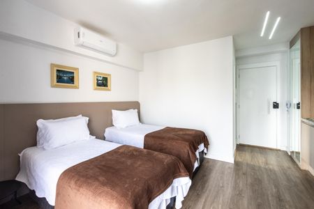 Studio para alugar com 30m², 1 quarto e sem vaga Studio para alugar com 30m², 1 quarto e sem vagaQuarto