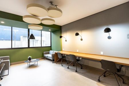 Studio para alugar com 30m², 1 quarto e sem vaga Studio para alugar com 30m², 1 quarto e sem vagaCoworking