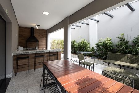 Studio para alugar com 30m², 1 quarto e sem vaga Studio para alugar com 30m², 1 quarto e sem vagaChurrasqueira