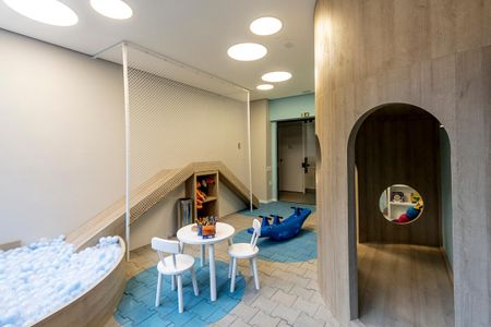 Studio para alugar com 30m², 1 quarto e sem vaga Studio para alugar com 30m², 1 quarto e sem vagaBrinquedoteca