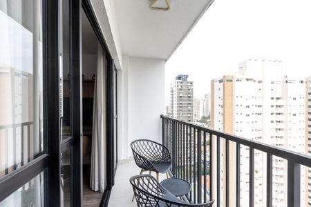 Studio para alugar com 30m², 1 quarto e sem vaga Studio para alugar com 30m², 1 quarto e sem vagaVaranda