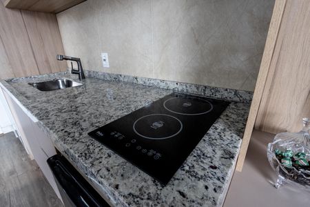 Studio para alugar com 30m², 1 quarto e sem vaga Studio para alugar com 30m², 1 quarto e sem vagaCozinha