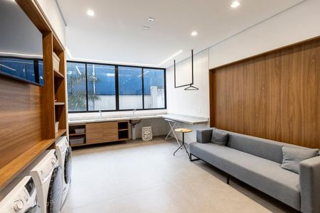 Studio para alugar com 30m², 1 quarto e sem vaga Studio para alugar com 30m², 1 quarto e sem vagaLavanderia