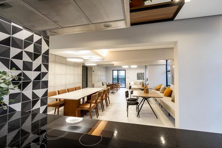 Studio para alugar com 30m², 1 quarto e sem vaga Studio para alugar com 30m², 1 quarto e sem vagaSalão de festas