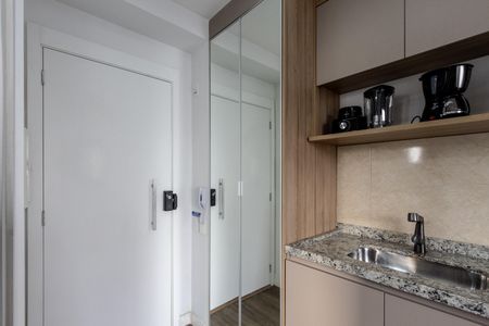 Studio para alugar com 30m², 1 quarto e sem vaga Studio para alugar com 30m², 1 quarto e sem vagaCozinha