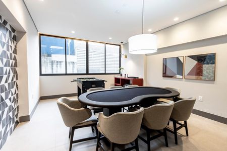 Studio para alugar com 30m², 1 quarto e sem vaga Studio para alugar com 30m², 1 quarto e sem vagaSala de Jogos
