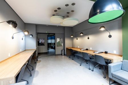 Studio para alugar com 30m², 1 quarto e sem vaga Studio para alugar com 30m², 1 quarto e sem vagaCoworking