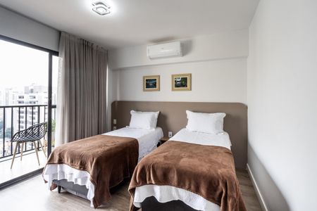 Studio para alugar com 30m², 1 quarto e sem vaga Studio para alugar com 30m², 1 quarto e sem vagaQuarto