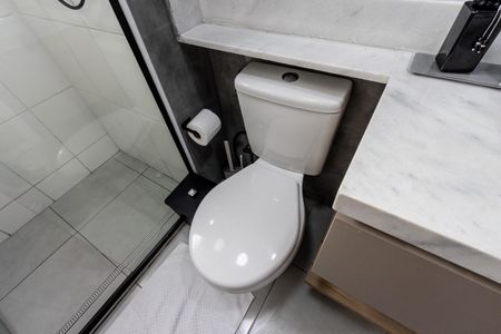 Studio para alugar com 30m², 1 quarto e sem vaga Studio para alugar com 30m², 1 quarto e sem vagaBanheiro