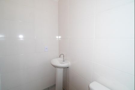 Banheiro da Suíte de apartamento para alugar com 1 quarto, 27m² em Jardim Oriental, São Paulo