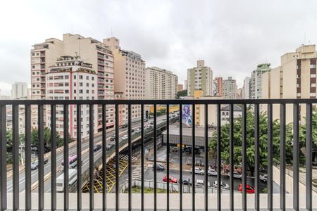 Varanda de apartamento para alugar com 2 quartos, 42m² em Santa Cecilia, São Paulo