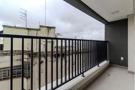 Varanda de apartamento para alugar com 1 quarto, 30m² em Santa Cecilia, São Paulo