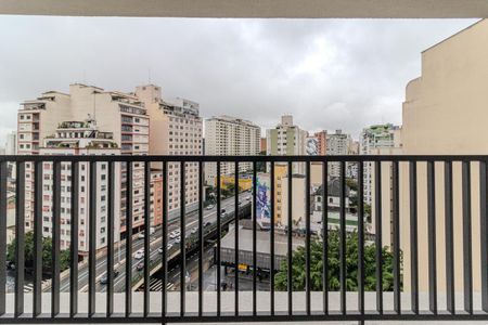 Varanda de apartamento para alugar com 2 quartos, 30m² em Santa Cecilia, São Paulo