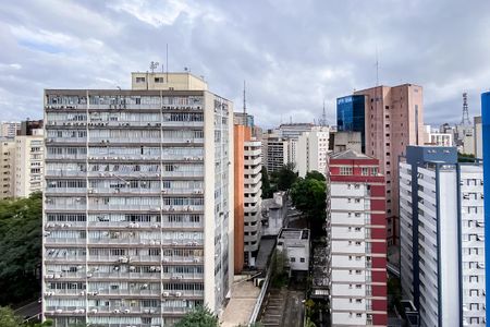 Varanda - Vista de apartamento à venda com 2 quartos, 65m² em Bela Vista, São Paulo