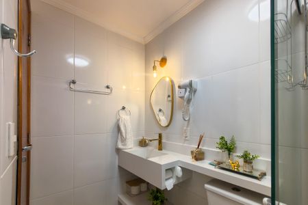 Apartamento para alugar com 58m², 2 quartos e 1 vaga Apartamento para alugar com 58m², 2 quartos e 1 vagaBanheiro