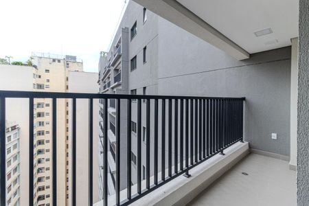 Apartamento para alugar com 30m², 1 quarto e sem vagaVaranda