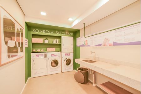 Studio para alugar com 30m², 1 quarto e sem vagaÁrea comum - Lavanderia