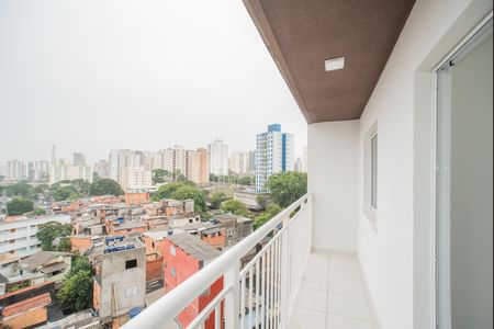 Varanda de kitnet/studio para alugar com 1 quarto, 30m² em Planalto Paulista, São Paulo