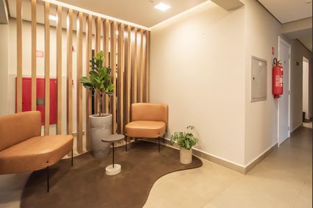 Studio para alugar com 30m², 1 quarto e sem vagaHall social