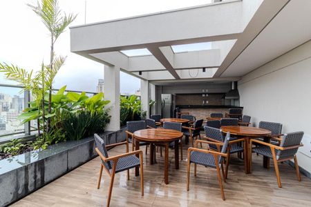 Apartamento à venda com 30m², 1 quarto e sem vaga Apartamento à venda com 30m², 1 quarto e sem vagaChurrasqueira 2