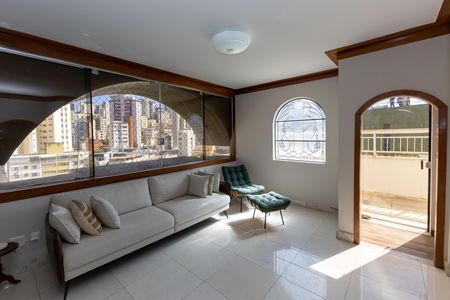 Sala 5 de apartamento à venda com 5 quartos, 561m² em Santo Antônio, Belo Horizonte
