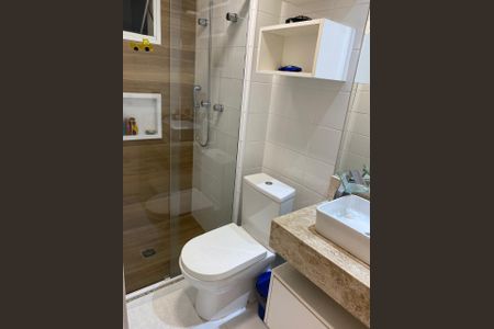 Apartamento à venda com 95m², 3 quartos e 2 vagas Apartamento à venda com 95m², 3 quartos e 2 vagasBanheiro