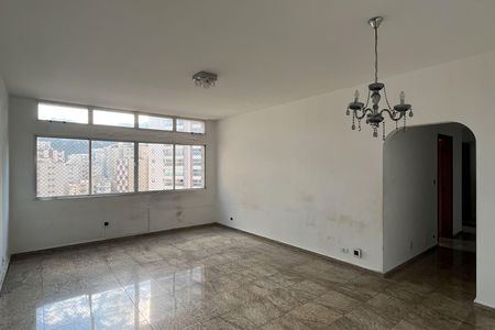 Sala de apartamento para alugar com 3 quartos, 150m² em José Menino, Santos
