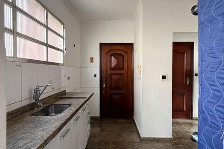 Cozinha  de apartamento para alugar com 3 quartos, 150m² em José Menino, Santos