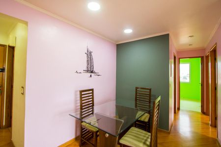 Sala de apartamento para alugar com 3 quartos, 59m² em Vila Valparaíso, Santo André