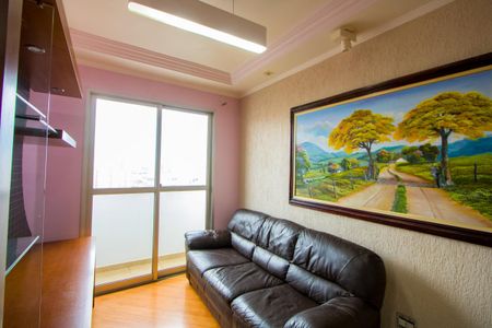 Sala de apartamento para alugar com 3 quartos, 59m² em Vila Valparaíso, Santo André