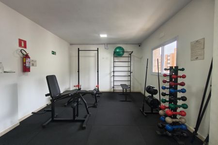 Apartamento para alugar com 42m², 1 quarto e 1 vaga Apartamento para alugar com 42m², 1 quarto e 1 vagaAcademia