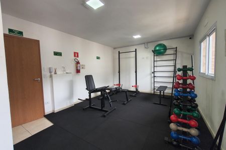 Apartamento para alugar com 42m², 1 quarto e 1 vaga Apartamento para alugar com 42m², 1 quarto e 1 vagaAcademia