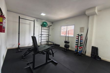 Apartamento para alugar com 42m², 1 quarto e 1 vaga Apartamento para alugar com 42m², 1 quarto e 1 vagaAcademia
