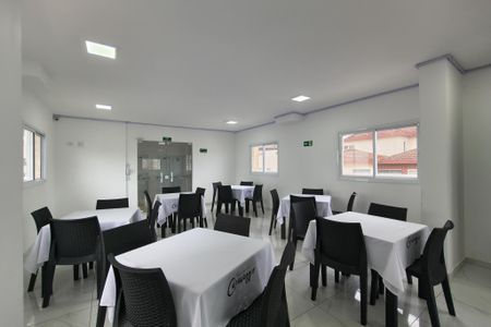 Apartamento para alugar com 42m², 1 quarto e 1 vaga Apartamento para alugar com 42m², 1 quarto e 1 vagaÁrea comum - Salão de festas