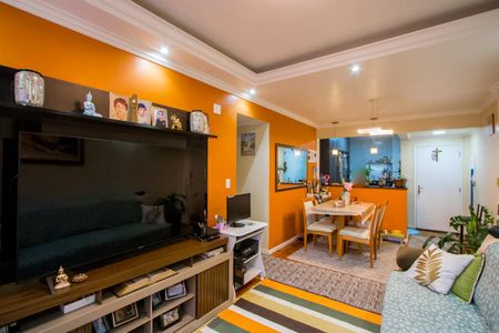 Sala de apartamento à venda com 2 quartos, 81m² em Jardim Bela Vista, Santo André