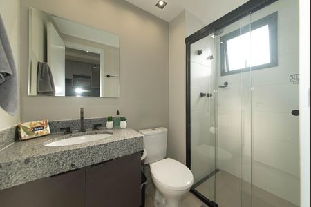 Studio para alugar com 25m², 1 quarto e sem vaga Studio para alugar com 25m², 1 quarto e sem vagaBanheiro