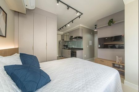 Studio para alugar com 25m², 1 quarto e sem vaga Studio para alugar com 25m², 1 quarto e sem vagaQuarto