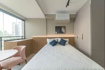 Studio para alugar com 25m², 1 quarto e sem vaga Studio para alugar com 25m², 1 quarto e sem vagaQuarto