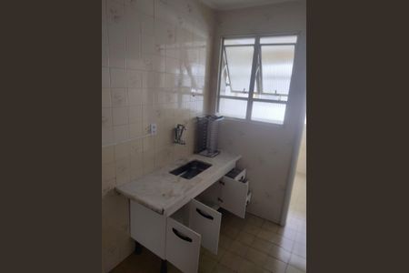 Cozinha de apartamento para alugar com 2 quartos, 84m² em Vila Caiçara, Praia Grande