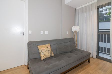 Sala de apartamento à venda com 2 quartos, 52m² em Vila Nova Conceição, São Paulo