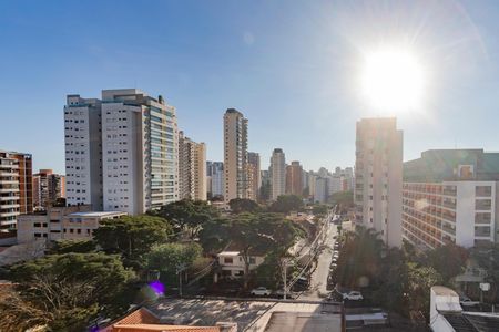 Vista da Sala de apartamento para alugar com 1 quarto, 48m² em Campo Belo, São Paulo
