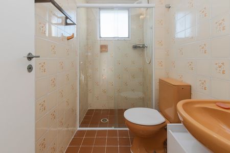 Banheiro de apartamento para alugar com 1 quarto, 48m² em Campo Belo, São Paulo