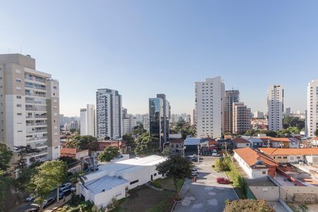 Vista do Quarto de apartamento para alugar com 1 quarto, 48m² em Campo Belo, São Paulo
