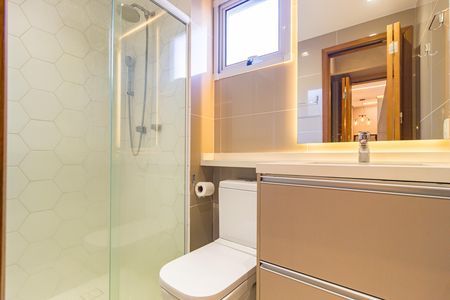 Banheiro - Suíte de apartamento à venda com 2 quartos, 55m² em Belenzinho, São Paulo
