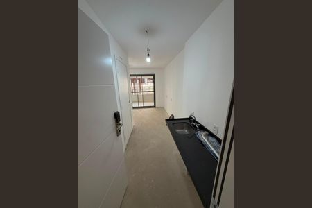 Cozinha de kitnet/studio à venda com 1 quarto, 26m² em Perdizes, São Paulo