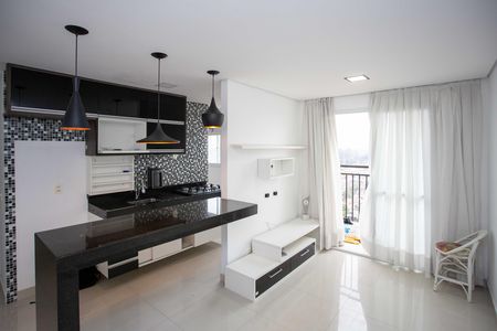 Sala de apartamento para alugar com 2 quartos, 56m² em Centro, Diadema